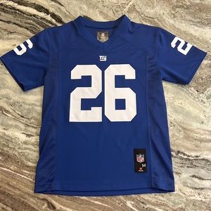 NFL NY Giants Saquon Barkley Youth Jersey
